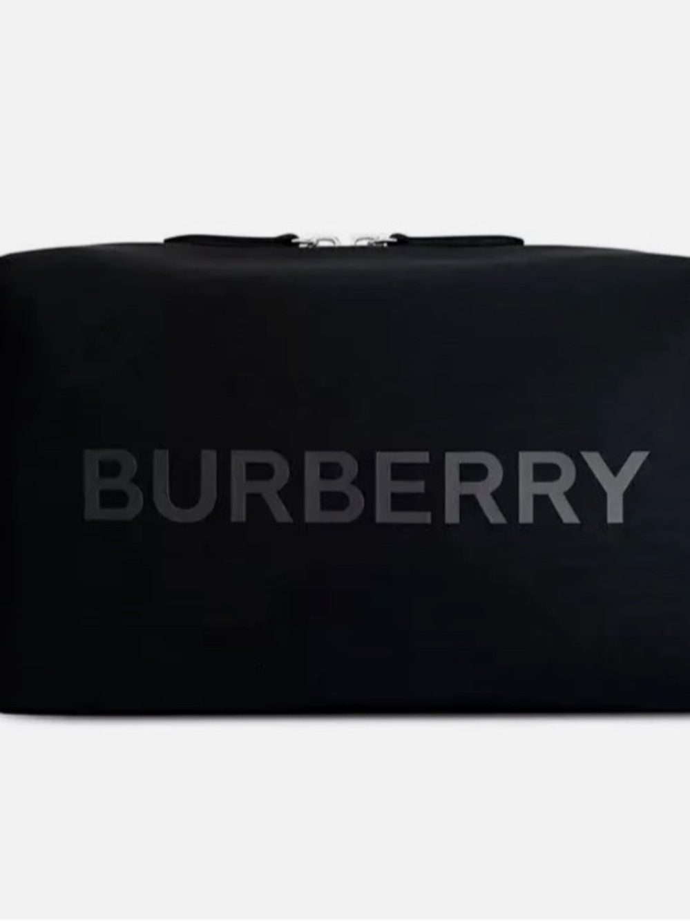Burberry Black Logo Toiletry Pouch